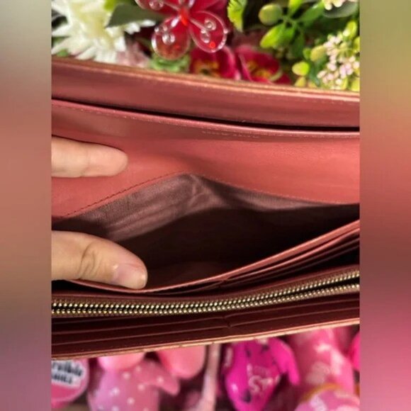 Vintage Miu Miu Flap Bifold Long Wallet - GUC - Needs TLC - Picture 13 of 13